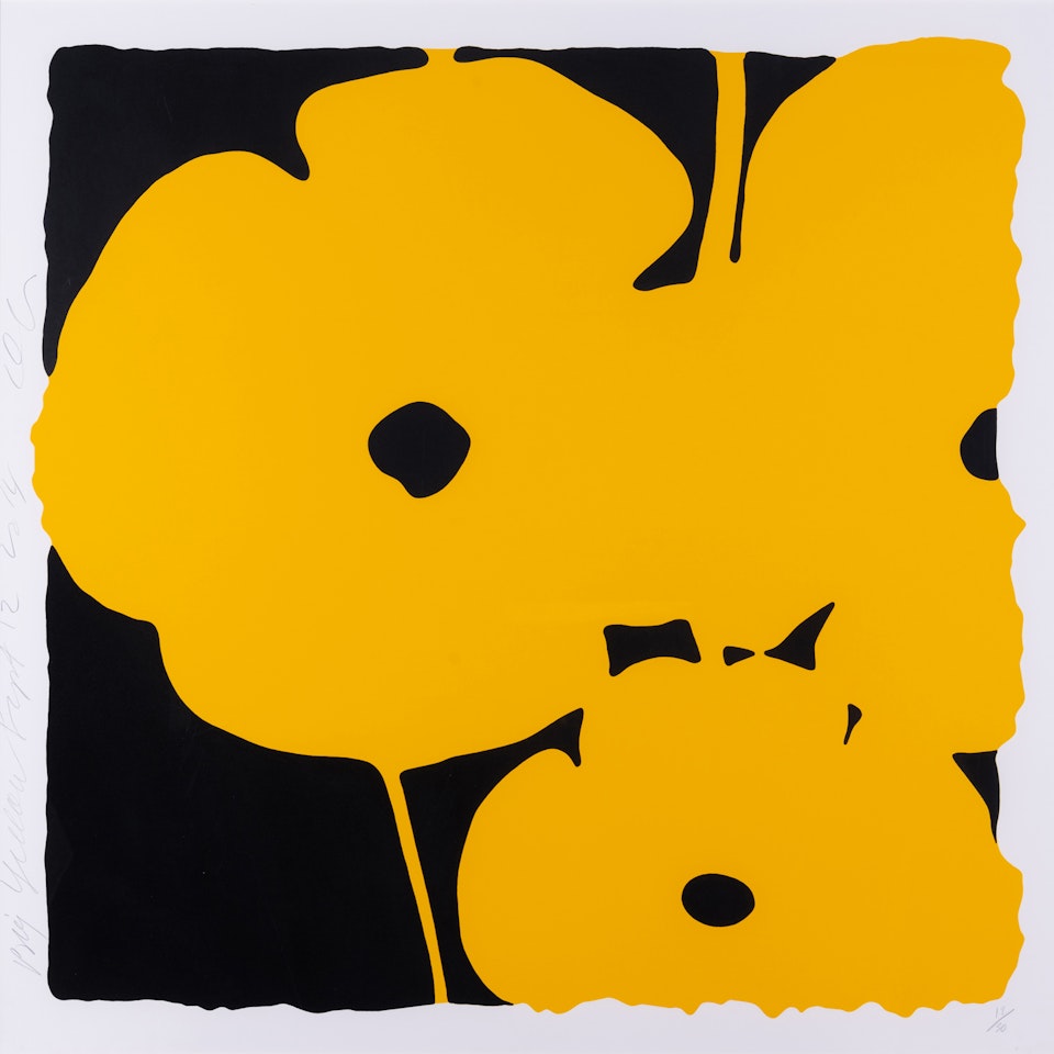 Big Yellow, Sept 12, 2014 by Donald Sultan