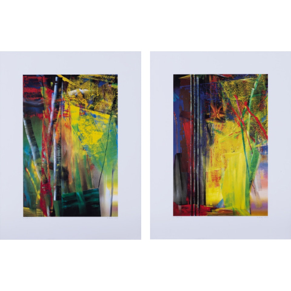 Victoria I & Victoria II by Gerhard Richter