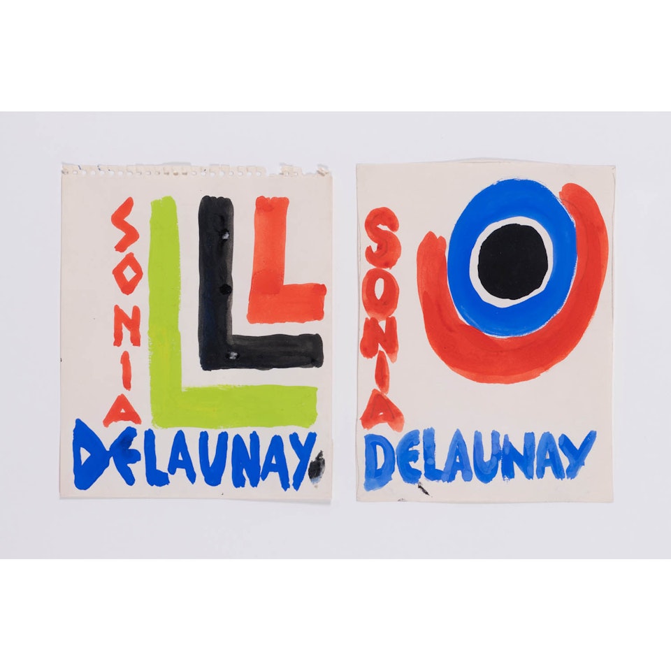 2 cover projects by Sonia Delaunay