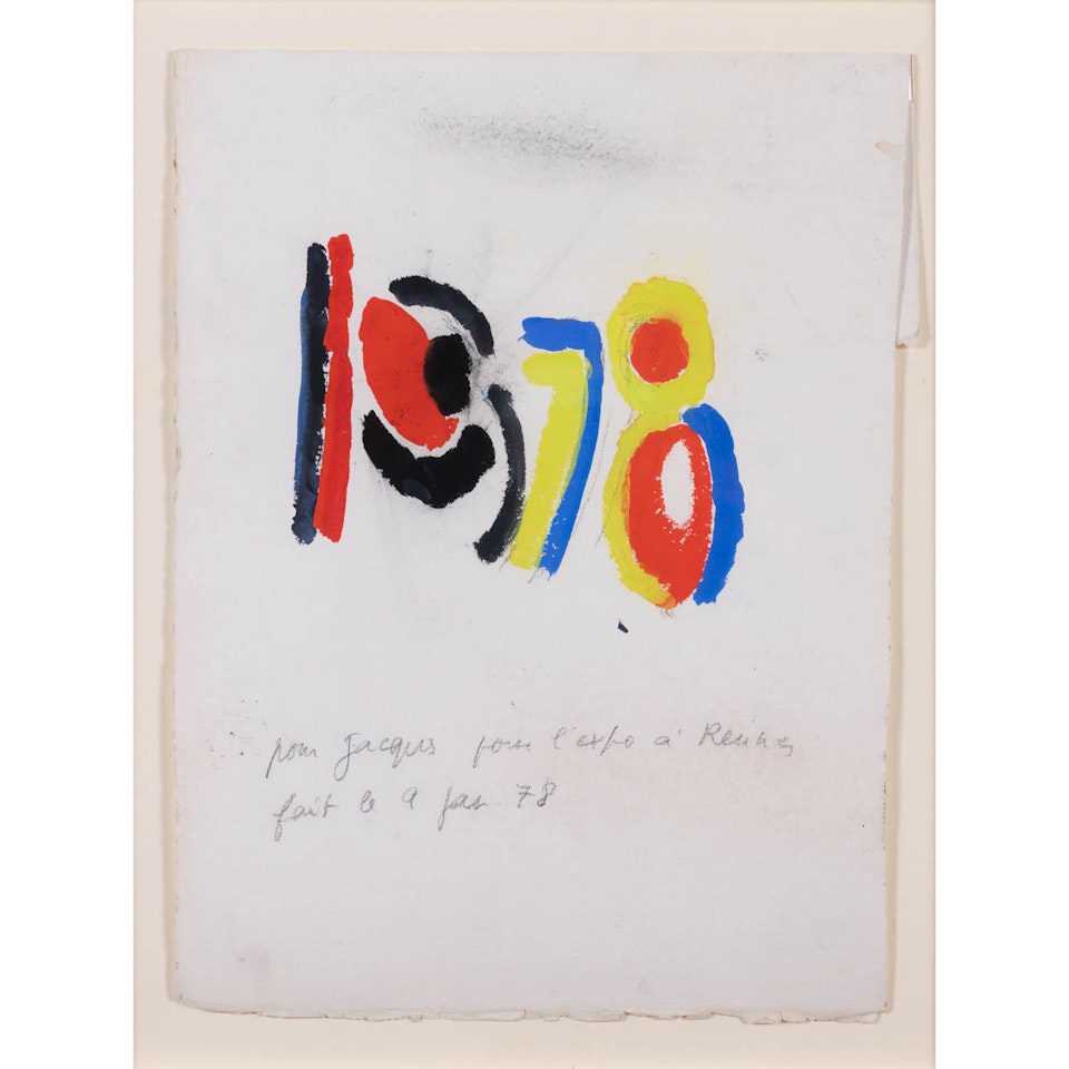 Composition, January 9. 1978 by Sonia Delaunay