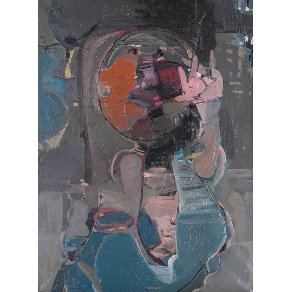 Untitled, (Smokers series) by Paul Rebeyrolle