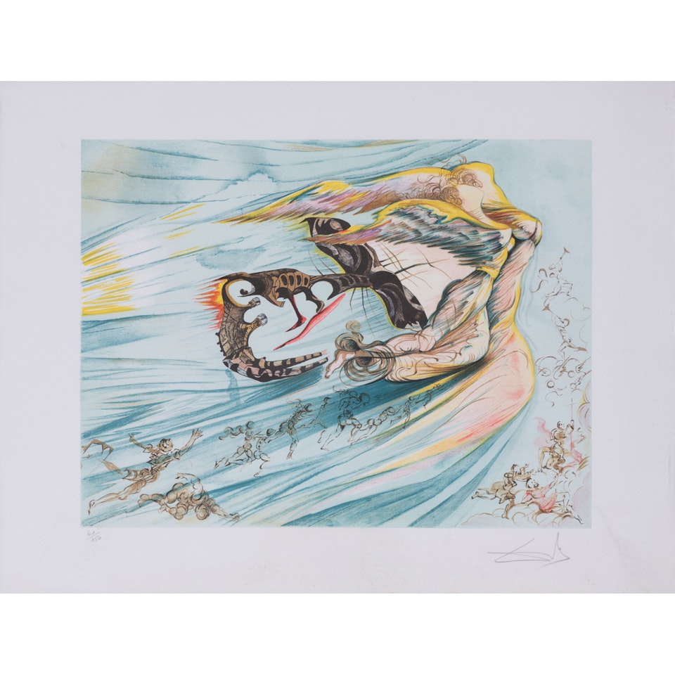 The Fantastic Flight by Salvador Dali
