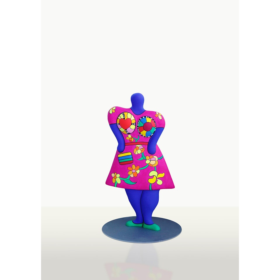 Lady with a handbag (vase) by Niki de Saint Phalle