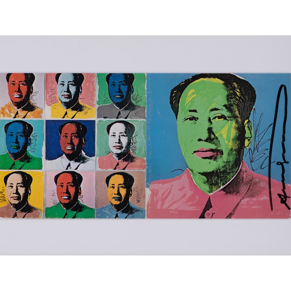 Mao Tse-Tung (Announcement) by Andy Warhol