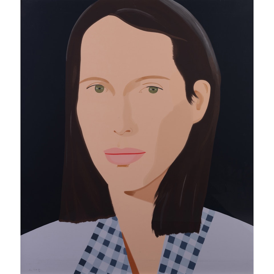 Christy (Turlington) by Alex Katz