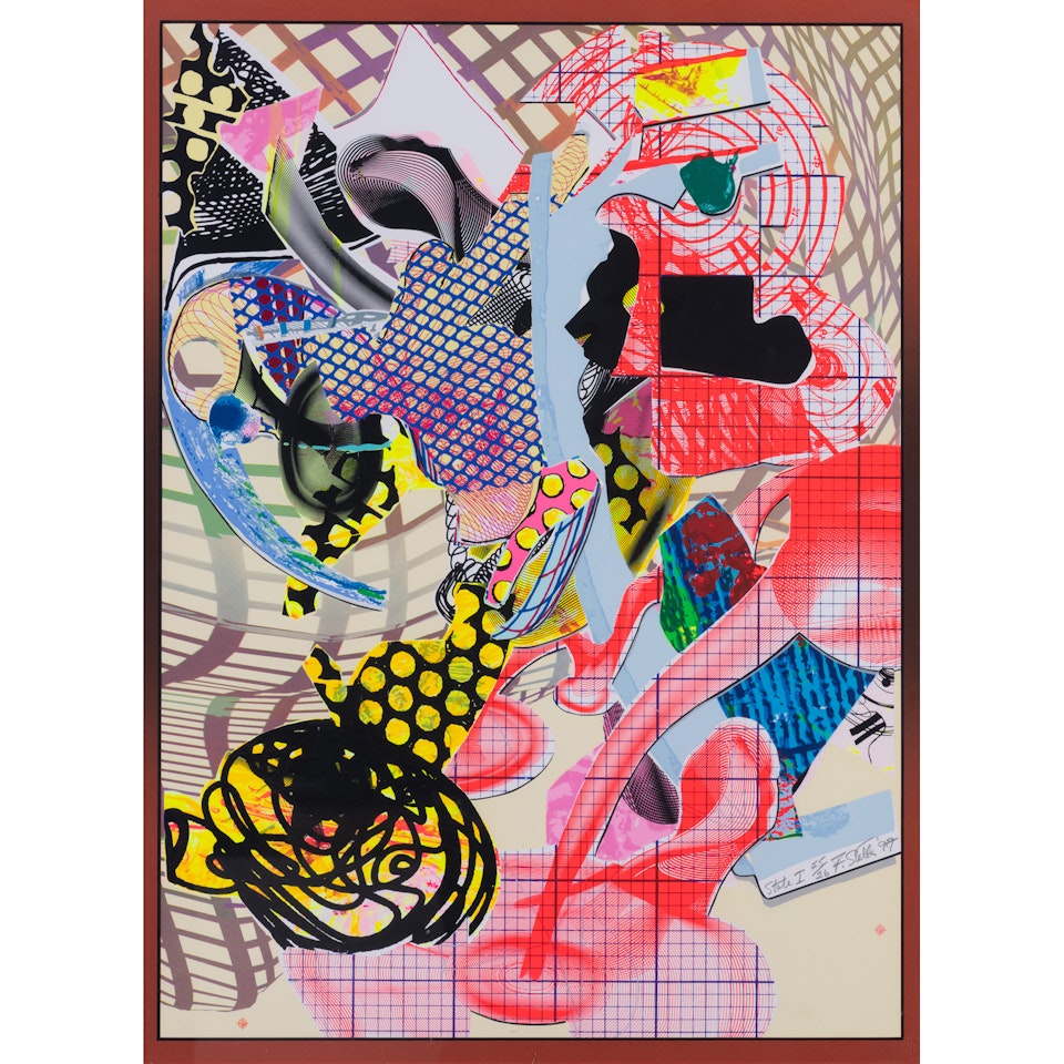 Coxuria, State I by Frank Stella