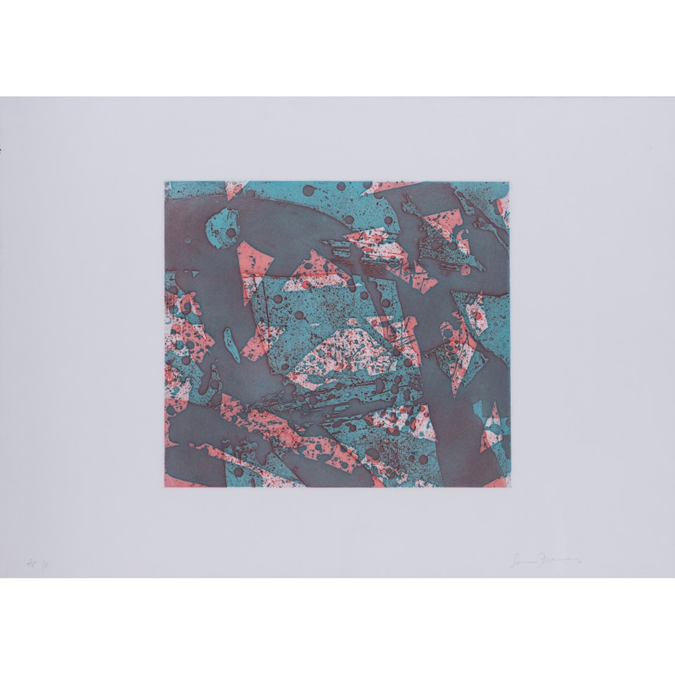 SFE-4B, Salmon by Sam Francis