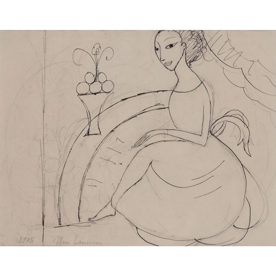 Self-portrait by Marie Laurencin