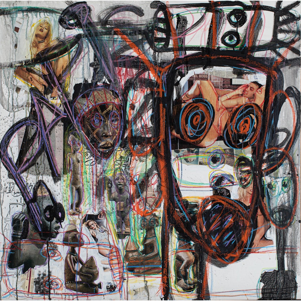 Untitled by Aboudia Abdoulaye Diarrassouba