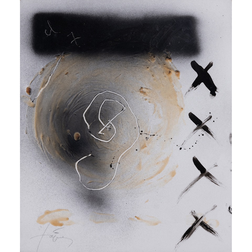 Untitled by Antoni Tapies