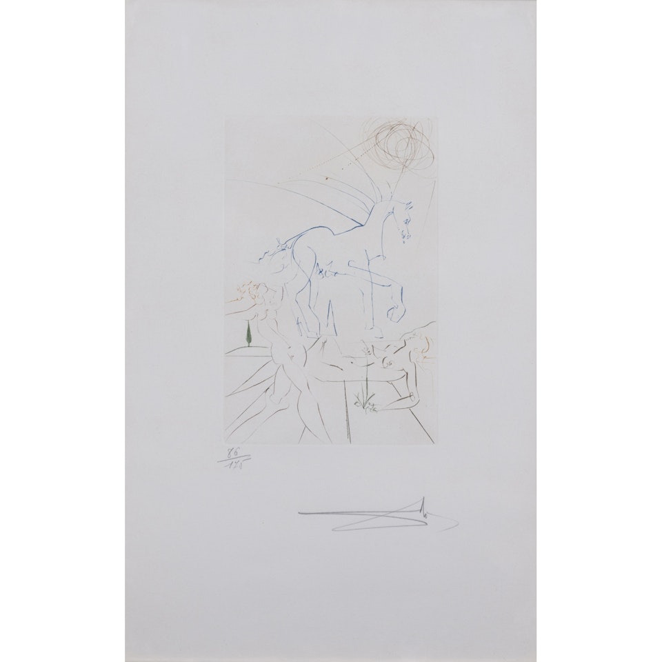 The parade by Salvador Dali