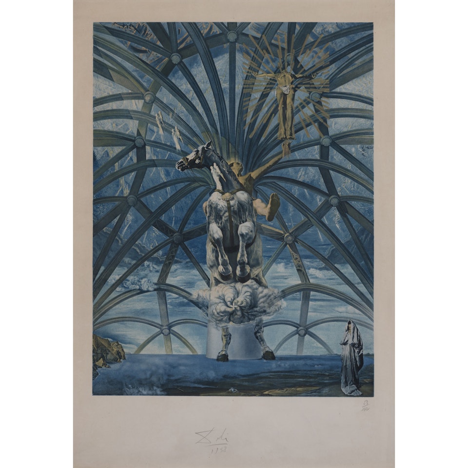 Santiago de Compostela by Salvador Dali