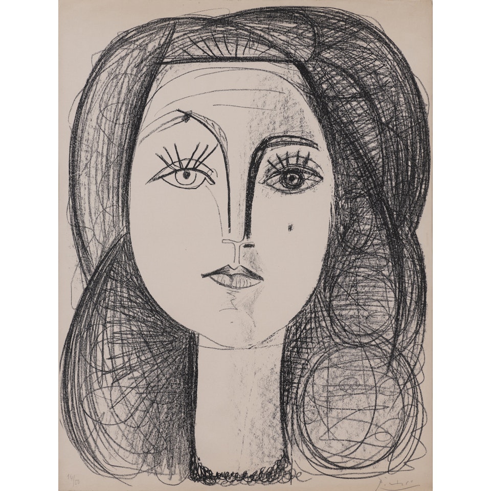 Françoise - June 14, 1946 by Pablo Picasso