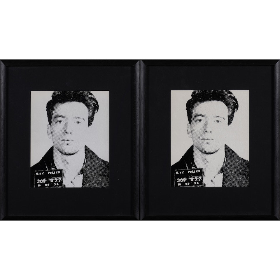File 2357 - The Thirteen most wanted men, n°11: John Joseph H. Jr. by Andy Warhol