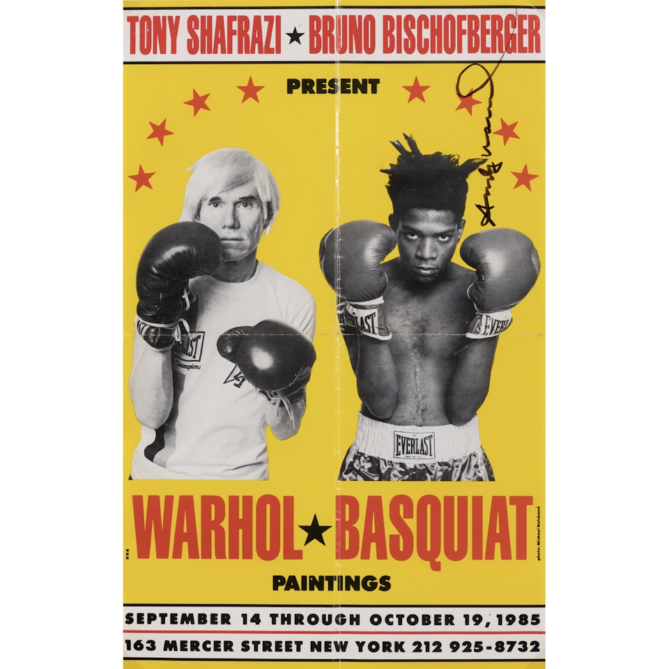 Warhol * Basquiat Paintings by Andy Warhol