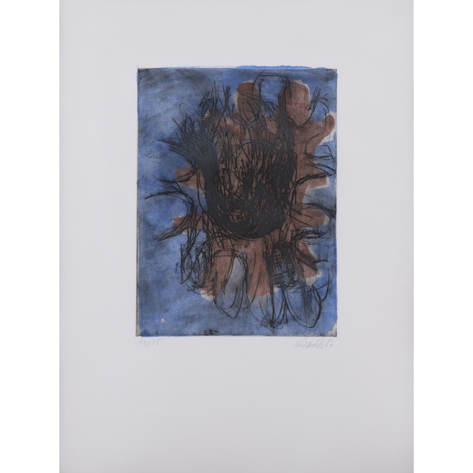 Eagle"s head by Georg Baselitz