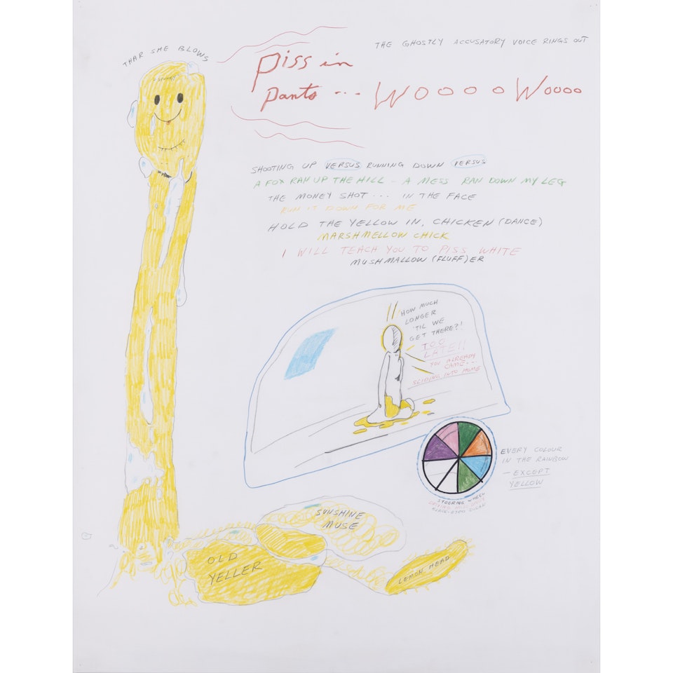 White or Yellow by Mike Kelley