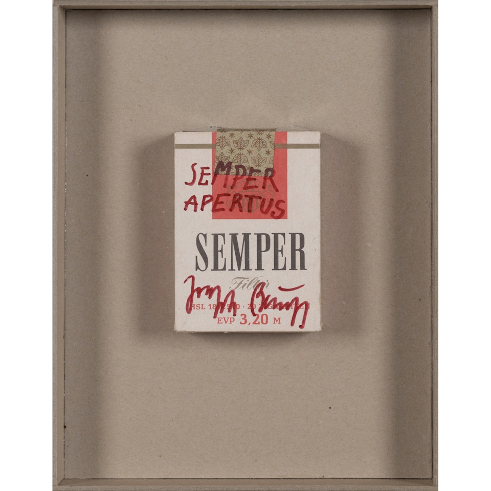 Semper Apertus by Joseph Beuys