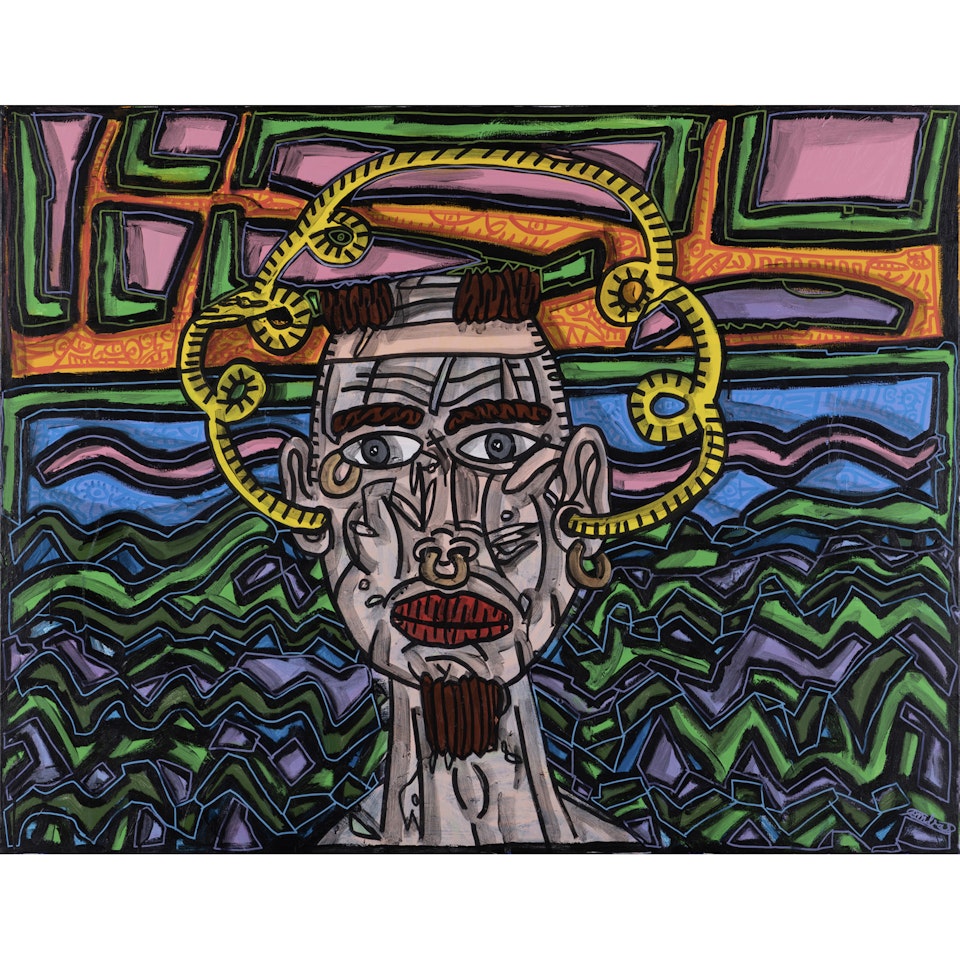 Fashionable beefs by Robert Combas
