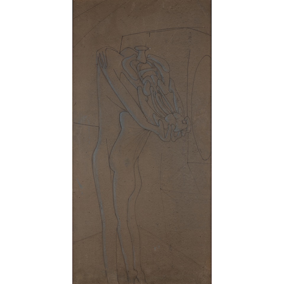 Le couple by Roberto Matta