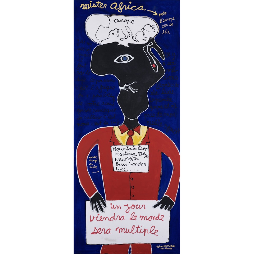 Mister Africa by Ben Vautier