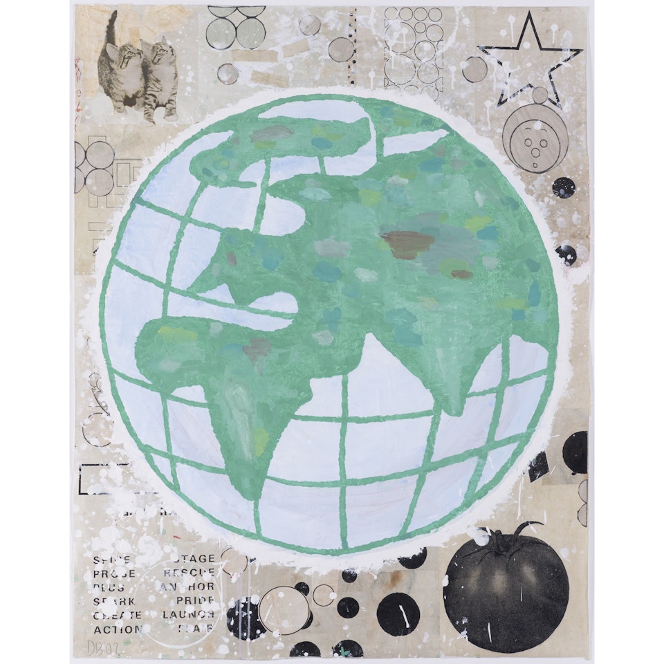 Globe by Donald Baechler