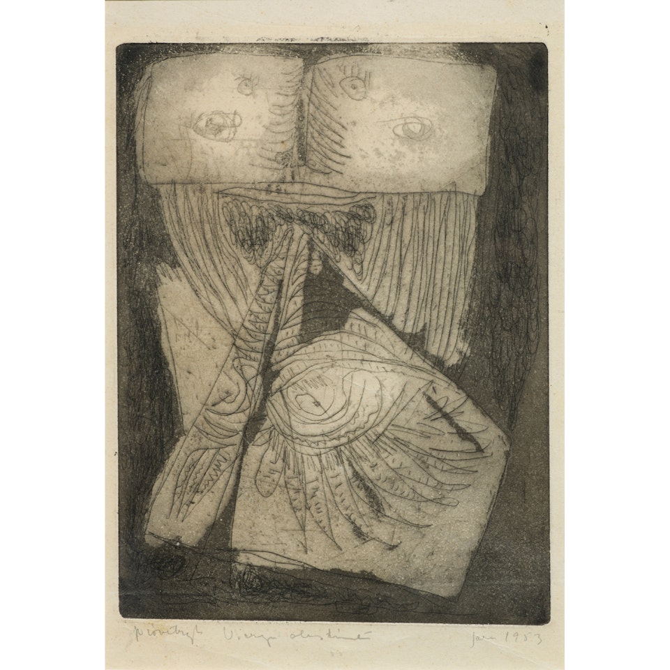 Vierge obstinée by Asger Jorn
