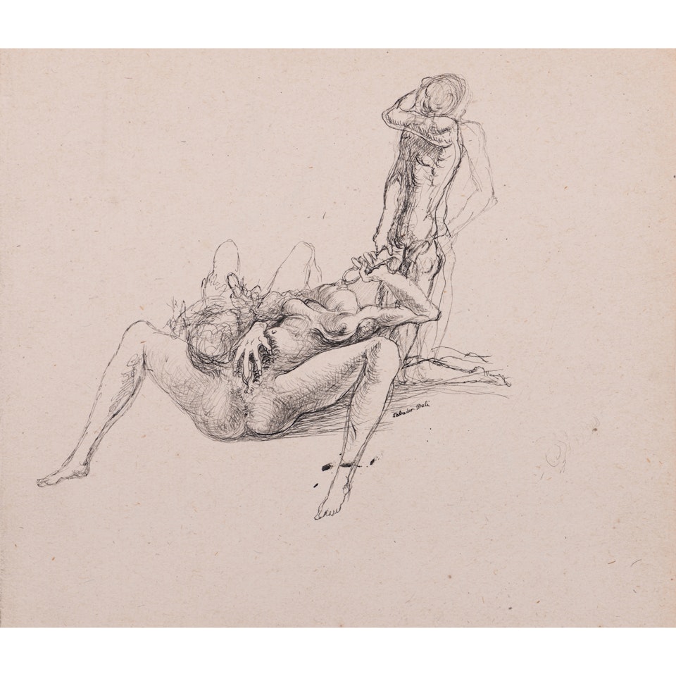 Scène érotique by Salvador Dali