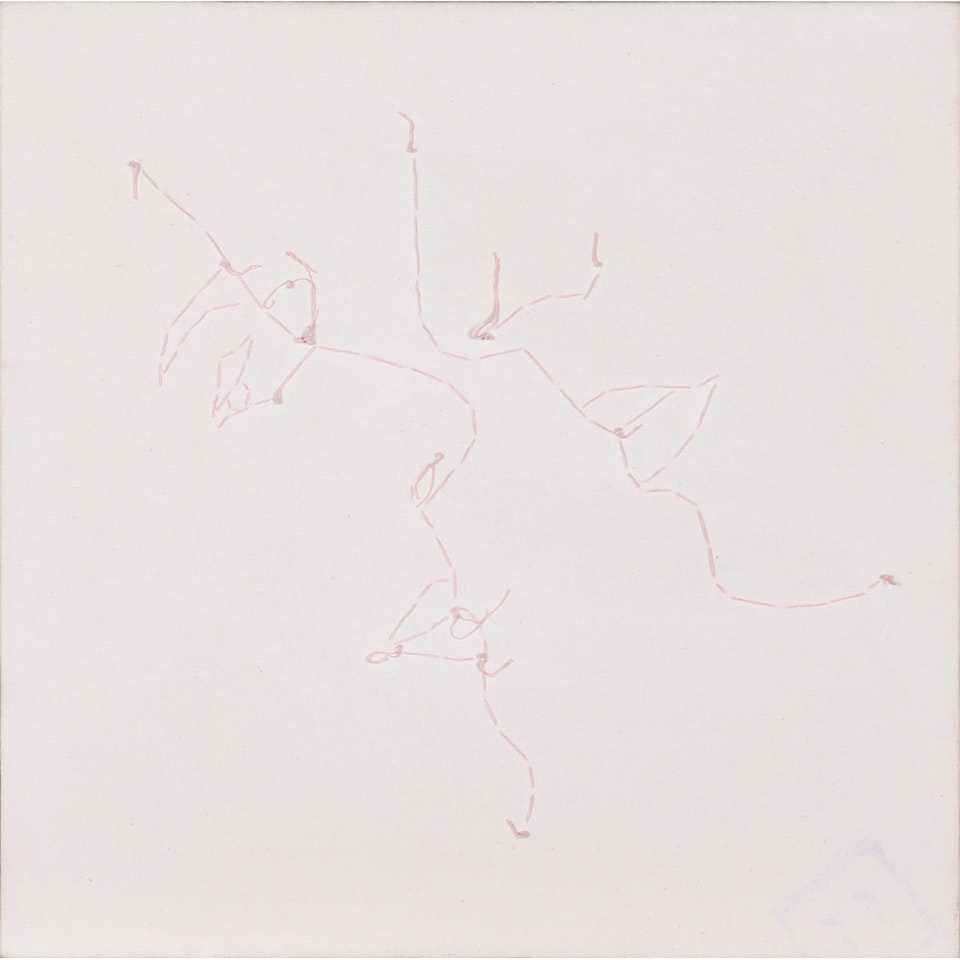 The Kiss by Ghada Amer