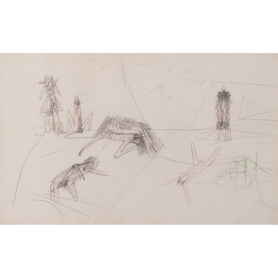 Untitled by Roberto Matta