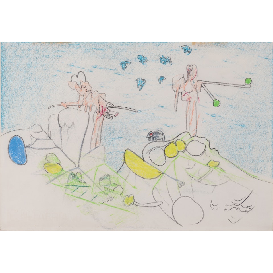Untitled by Roberto Matta