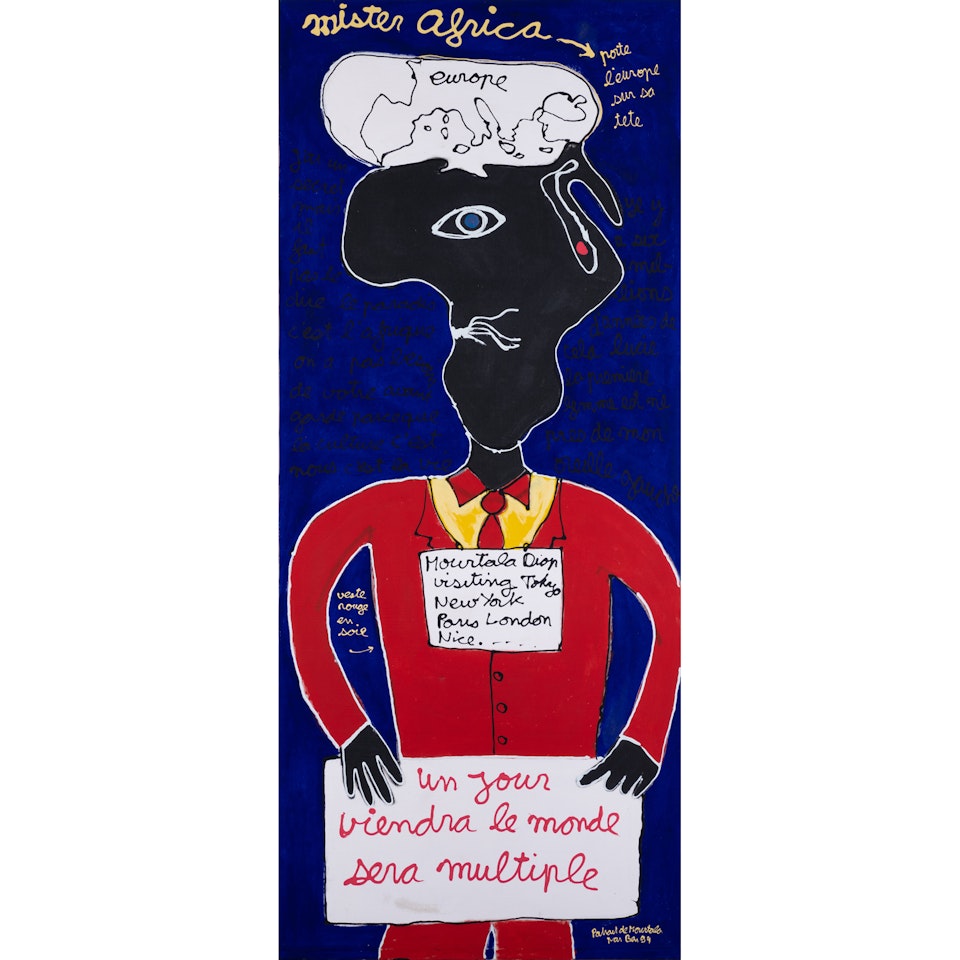 Mister Africa by Ben Vautier