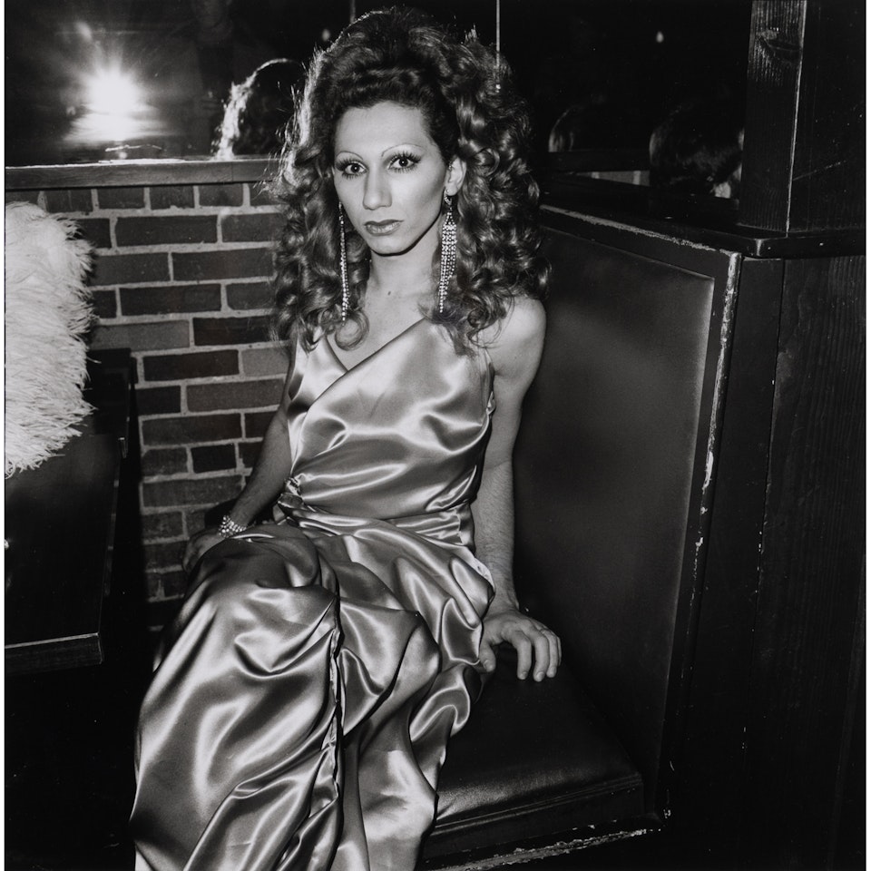 Naomi in the profile room, Boston by Nan Goldin