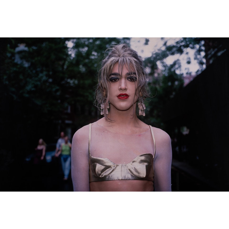 Jimmy Paulette after parade by Nan Goldin