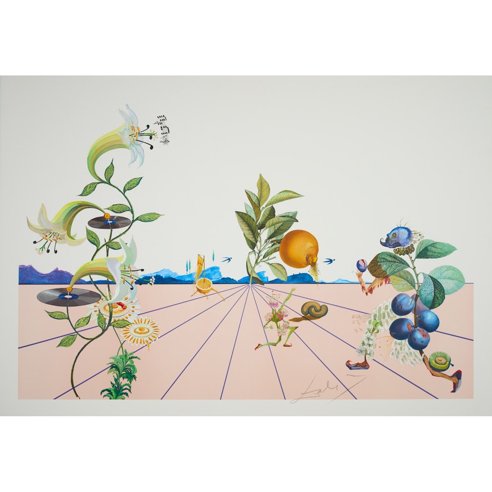 Flordali I by Salvador Dali