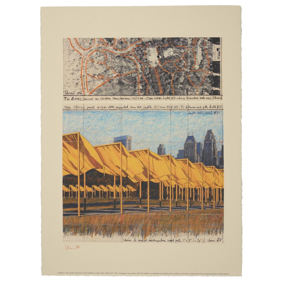 The Gates, Project for Central Park by Christo
