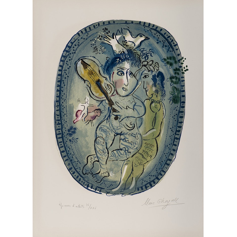 The game by Marc Chagall