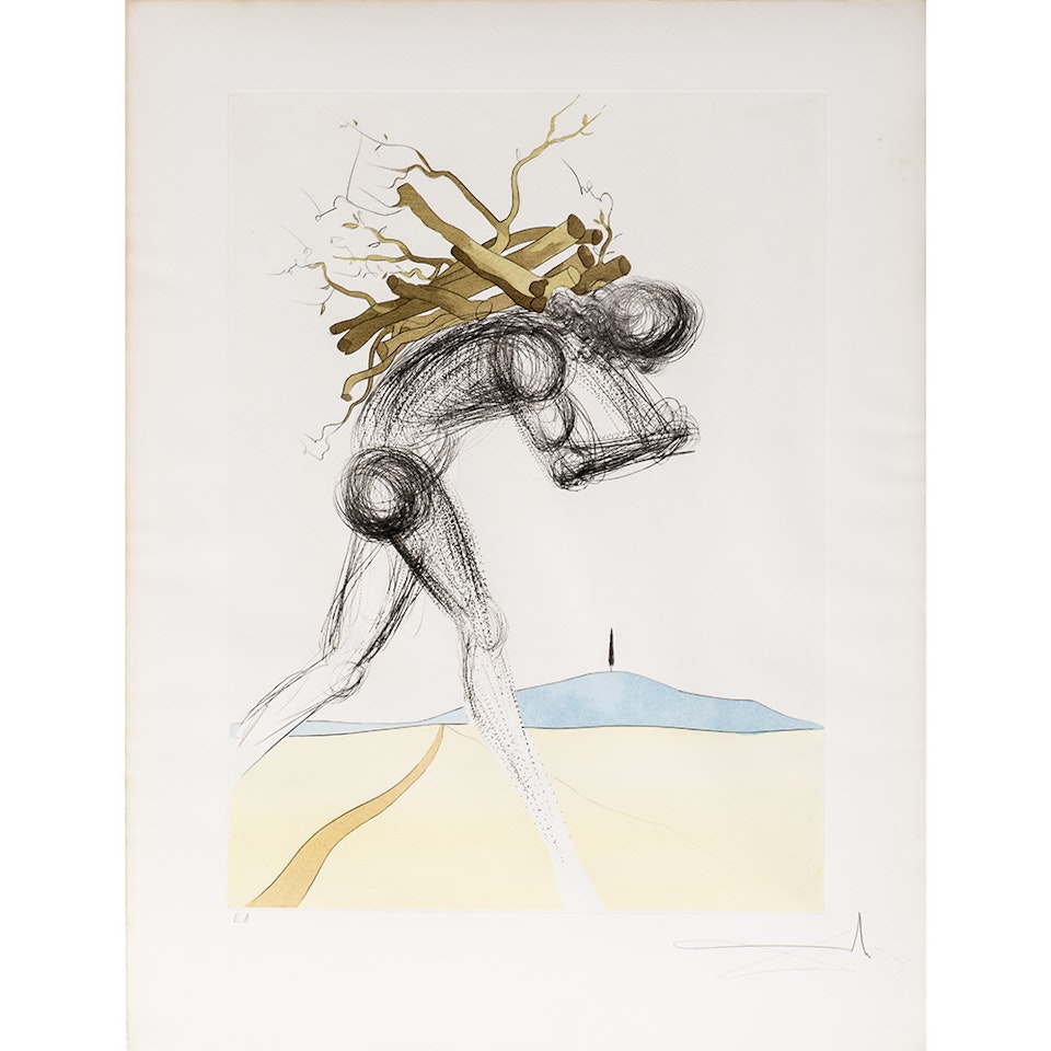 Tribe of Issachar by Salvador Dali