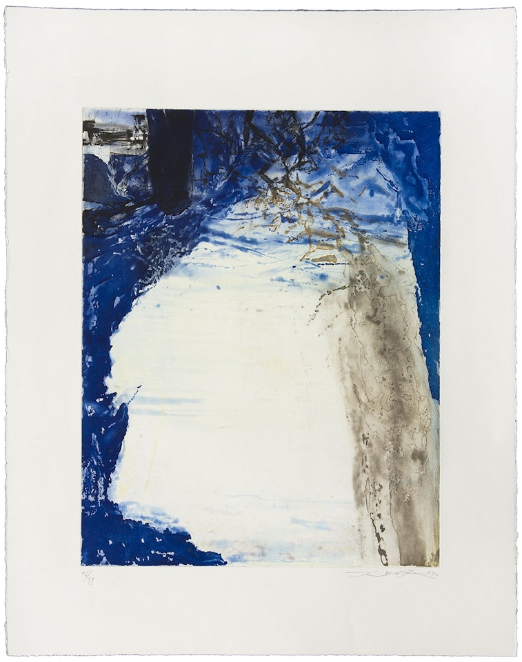 Engraving No. 378 by Zao Wou-Ki