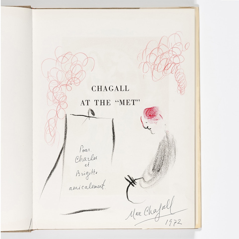 Easel painter  by Marc Chagall