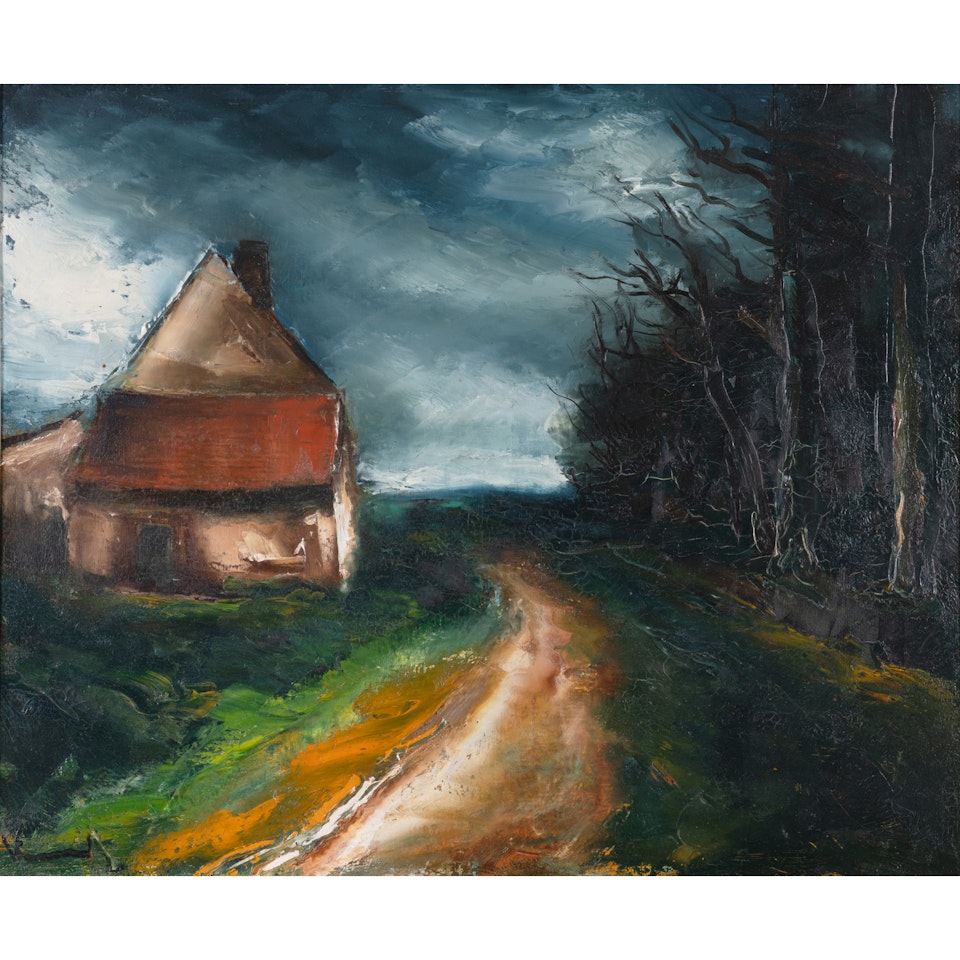 Maison au bord de la mer by Maurice de Vlaminck