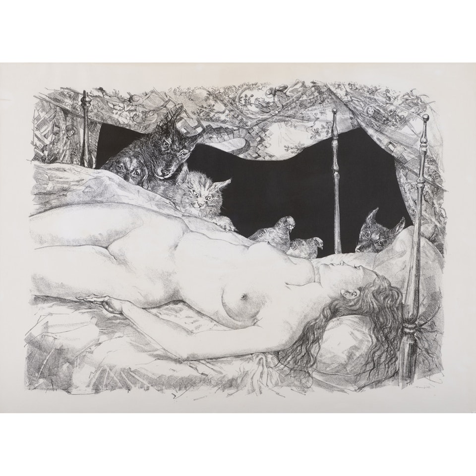 The dream by Leonard Tsuguharu Foujita