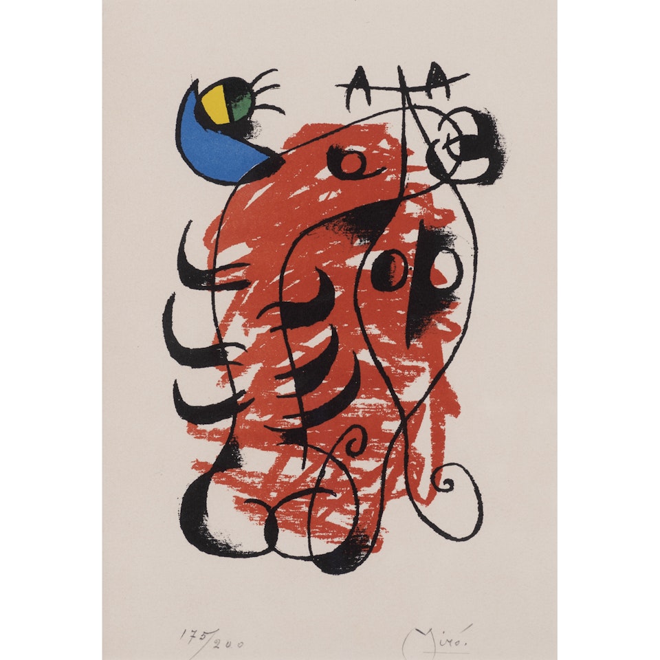 The Alert Box by Joan Miró