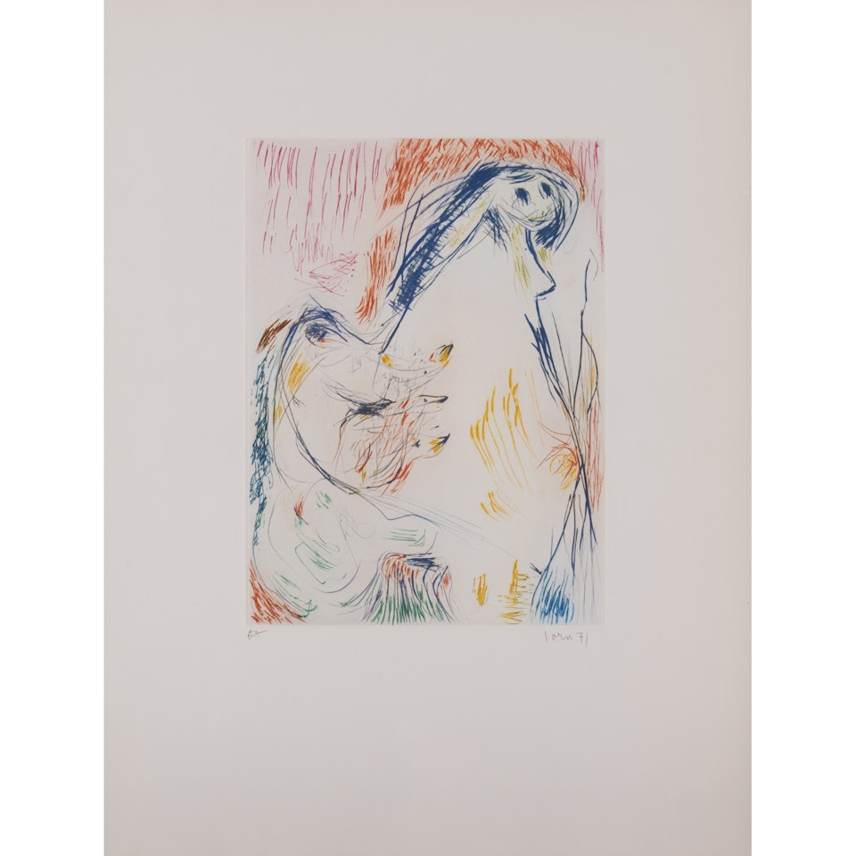 Pregnant proposal by Asger Jorn
