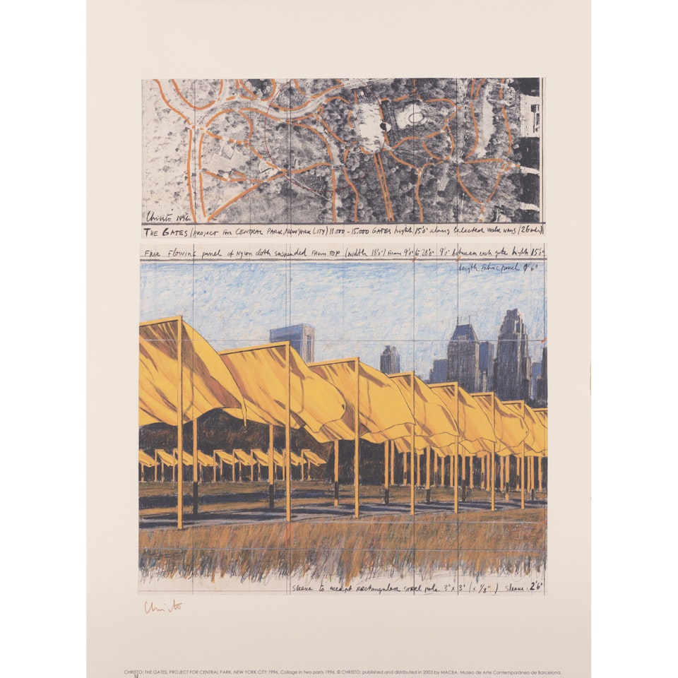 The Gates, Project for Central Park by Christo