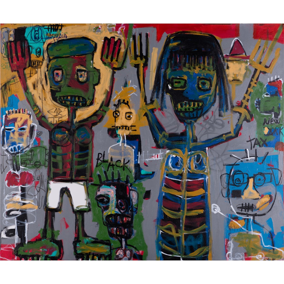 Untitled by Aboudia Abdoulaye Diarrassouba