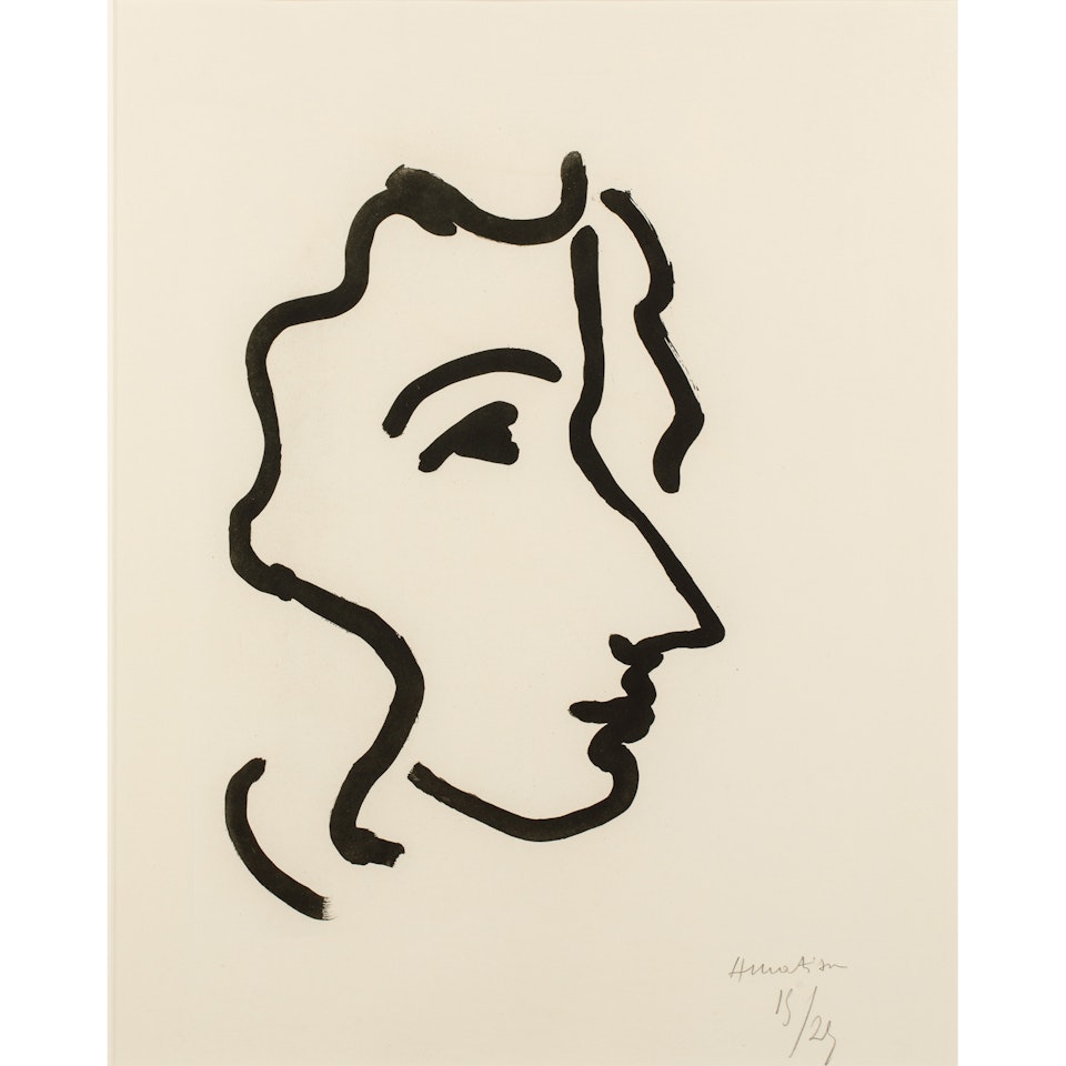 Nadia au profil aigu by Henri Matisse
