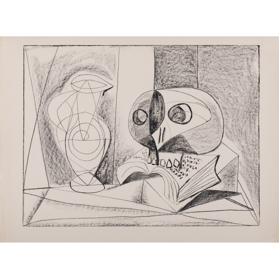 Composition au crâne by Pablo Picasso