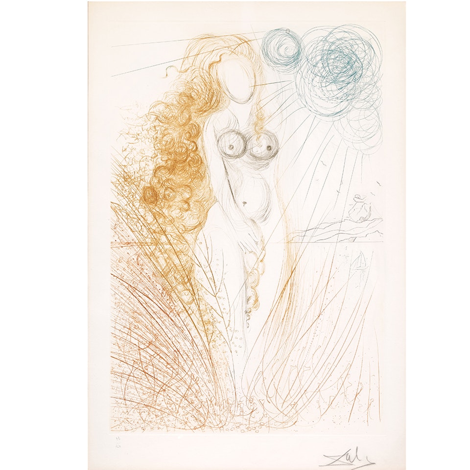 The Birth of Venus by Salvador Dali