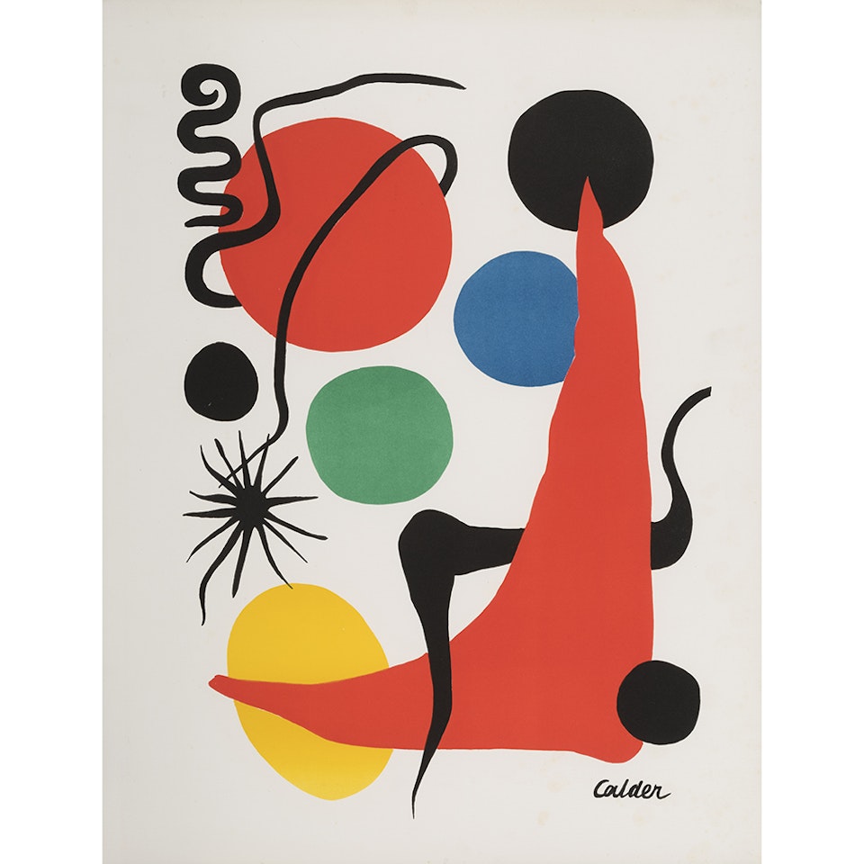 Red sun by Alexander Calder